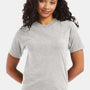 Hanes Mens Beefy-T Short Sleeve Crewneck T-Shirt - Ash Grey