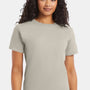 Hanes Mens Essential-T Short Sleeve Crewneck T-Shirt - Sand