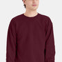 Hanes Mens EcoSmart Print Pro XP Pill Resistant Fleece Crewneck Sweatshirt - Maroon