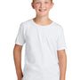 Jerzees Youth Ultimate Short Sleeve Crewneck T-Shirt - White