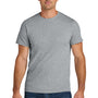 Jerzees Mens Ultimate Short Sleeve Crewneck T-Shirt - Heather Grey