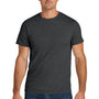 Jerzees Mens Ultimate Short Sleeve Crewneck T-Shirt - Heather Black Ink