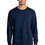 Jerzees Mens Ultimate CVC Crewneck Sweatshirt - Navy Blue - COMING SOON