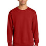 Jerzees Mens Ultimate CVC Crewneck Sweatshirt - True Red - COMING SOON