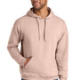 Jerzees Mens Ultimate CVC Hooded Sweatshirt Hoodie w/ Pouch Pocket - Blush Pink - COMING SOON