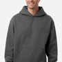 Independent Trading Company Mens Boulevard Heavyweight Hooded Sweatshirt Hoodie w/ Pouch Pocket - Pigment Black - New