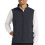 Port Authority Mens Core Wind & Water Resistant Full Zip Vest - Battleship Grey