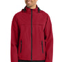 Port Authority Mens Torrent Waterproof Full Zip Hooded Jacket - Deep Red