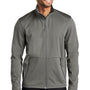 Port Authority Mens Flexshell Water Resistant Full Zip Jacket - Smoke Grey