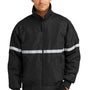 Port Authority Mens Challenger Wind & Water Resistant Full Zip Jacket - True Black