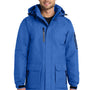Port Authority Mens Waterproof Full Zip Hooded Jacket - Royal Blue