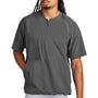 Sport-Tek Mens Repeat Moisture Wicking 1/4 Zip Short Sleeve Jacket - Iron Grey