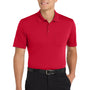 Port Authority Mens Dry Zone Moisture Wicking Short Sleeve Polo Shirt w/ Pocket - Rich Red