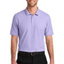 Port Authority Mens Wearever Signature Pique Short Sleeve Polo Shirt - Bright Lavender Puprple - COMING SOON