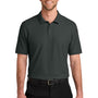 Port Authority Mens Wearever Signature Pique Short Sleeve Polo Shirt - Smoke Grey - COMING SOON