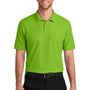 Port Authority Mens Wearever Signature Pique Short Sleeve Polo Shirt - Lime Green - COMING SOON