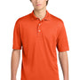 Sport-Tek Mens Dri-Mesh Moisture Wicking Short Sleeve Polo Shirt - Bright Orange