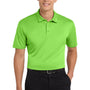 Port Authority Mens Silk Touch Performance Moisture Wicking Short Sleeve Polo Shirt - Lime Green