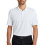 Port Authority Mens Dry Zone Moisture Wicking Short Sleeve Polo Shirt - White - NEW