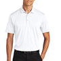 Port Authority Mens C-Free Performance Moisture Wicking Short Sleeve Polo Shirt - White