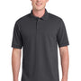 Port & Company Mens Core Stain Resistant Short Sleeve Polo Shirt - Charcoal Grey
