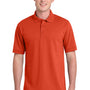 Port & Company Mens Core Stain Resistant Short Sleeve Polo Shirt - Orange