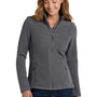 Port Authority Womens Full Zip Fleece Jacket - Iron Grey