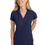 Port Authority Womens Dry Zone Moisture Wicking Short Sleeve Polo Shirt - True Navy Blue