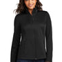 Port Authority Womens Water Resistant Flexshell Full Zip Jacket - Deep Black