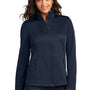 Port Authority Womens Water Resistant Flexshell Full Zip Jacket - True Navy Blue