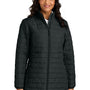 Port Authority Womens C-FREE Brick Full Zip Jacket - Deep Black - COMING SOON