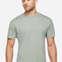 LAT Mens Eco Jersey Short Sleeve Crewneck T-Shirt - Eucalyptus Green - New