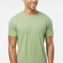 LAT Mens Fine Jersey Short Sleeve Crewneck T-Shirt - Sage Green