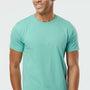 LAT Mens Fine Jersey Short Sleeve Crewneck T-Shirt - Saltwater Green