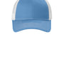 Port Authority Hats Womens Snapback Ponytail Trucker Hat - Carolina Blue/White