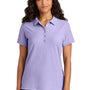 Port Authority Womens Wearever Signature Pique Short Sleeve Polo Shirt - Bright Lavender Puprple - COMING SOON