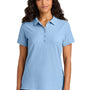 Port Authority Womens Wearever Signature Pique Short Sleeve Polo Shirt - Cloud Blue - COMING SOON