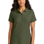 Port Authority Womens Wearever Signature Pique Short Sleeve Polo Shirt - Olive Drab Green - COMING SOON