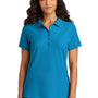 Port Authority Womens Wearever Signature Pique Short Sleeve Polo Shirt - Parcel Blue - COMING SOON