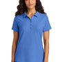 Port Authority Womens Wearever Signature Pique Short Sleeve Polo Shirt - Ultramarine Blue - COMING SOON