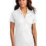 Port Authority Womens EZPerformance Moisture Wicking Short Sleeve Polo Shirt - White