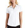 Port Authority Womens C-Free Performance Moisture Wicking Short Sleeve Polo Shirt - White