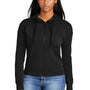 New Era Womens STS Full Zip Hooded Sweatshirt Hoodie w/ Pockets - Black