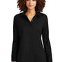 Ogio Womens Commuter Long Sleeve Button Down Shirt - Blacktop