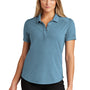 Ogio Womens Motion Moisture Wicking Short Sleeve Polo Shirt - Mist Blue