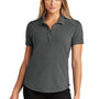 Ogio Womens Motion Moisture Wicking Short Sleeve Polo Shirt - Tarmac Grey