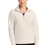 Ogio Womens Luuma 1/4 Zip Sweatshirt - Light Suede - COMING SOON
