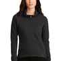 Ogio Womens Bolt Full Zip Hooded Sweatshirt Hoodie w/ Pockets - Blacktop