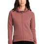 Ogio Womens Bolt Full Zip Hooded Sweatshirt Hoodie w/ Pockets - Deep Rose