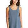 Port & Company Womens Beach Wash Garment Dyed Tank Top - Faded Denim Blue